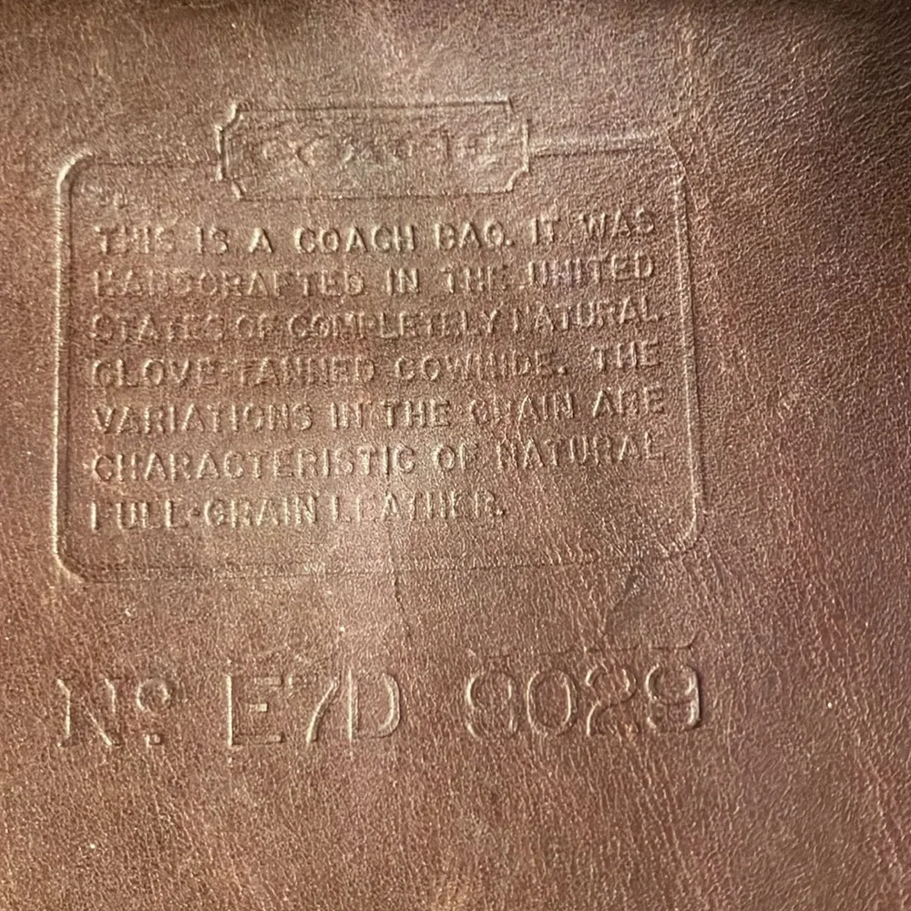 Coach Vintage Ergo 9029 Mahogany